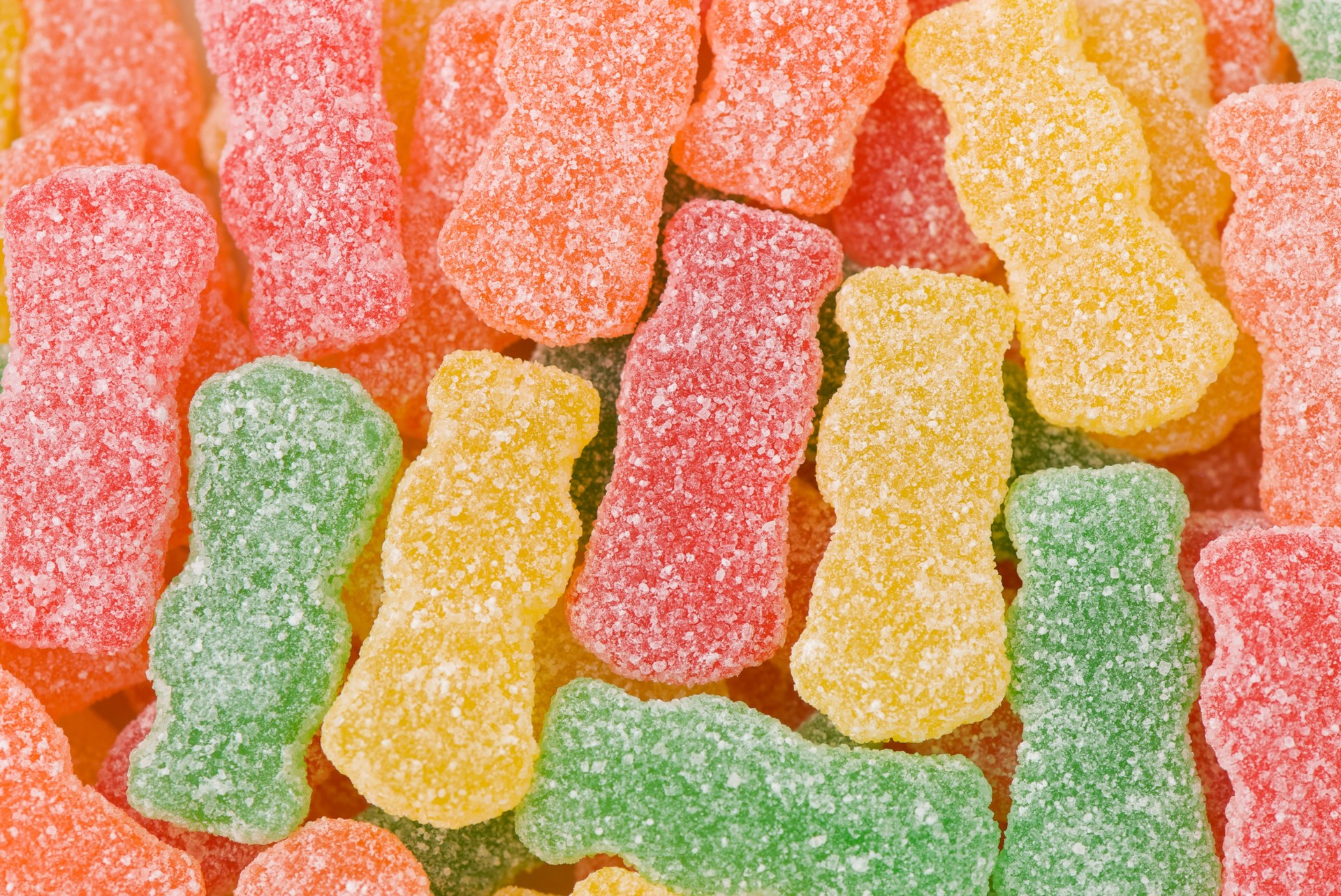 Close up of Sour Candy